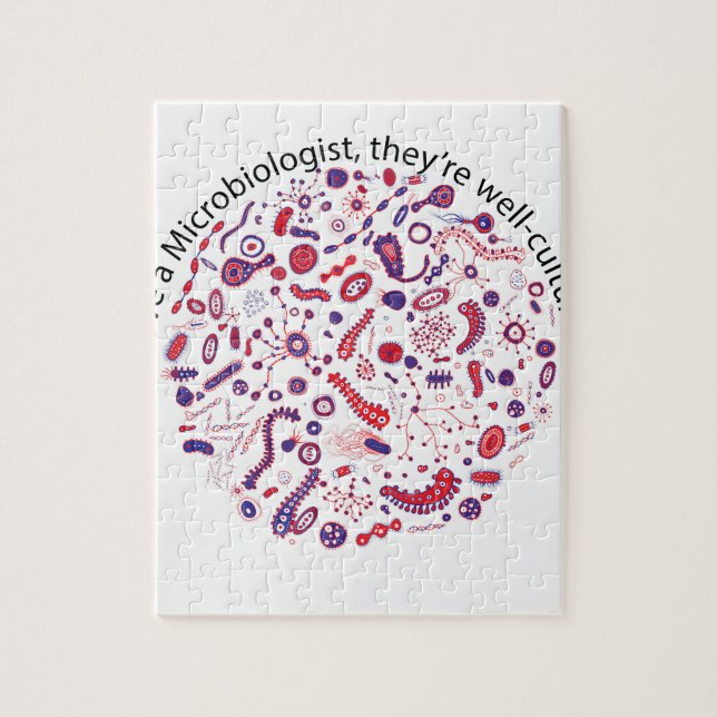 Quebra-cabeça Ame um Microbiólogo (Vertical)