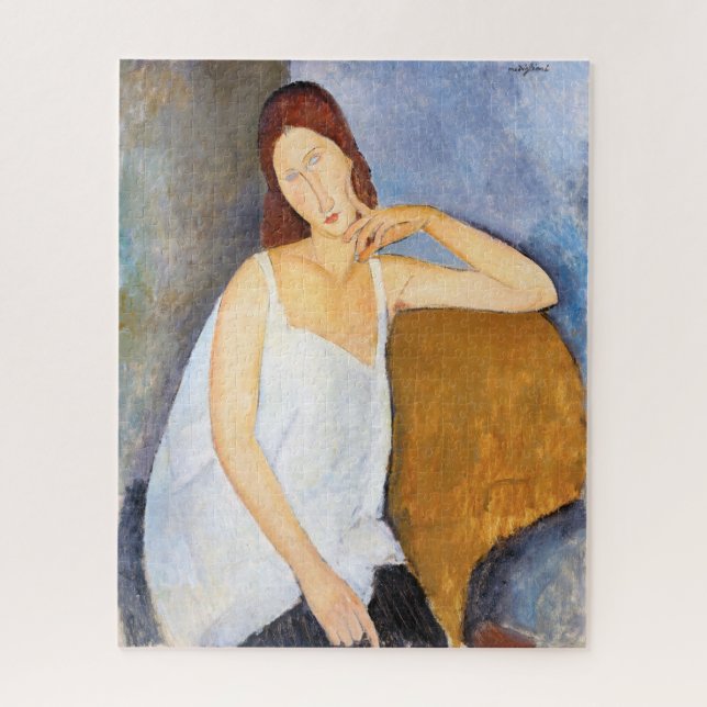 Quebra-cabeça Amedeo Modigliani - Jeanne Hebuterne (Vertical)