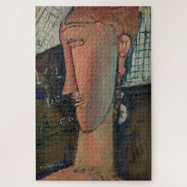 Quebra-cabeça Amedeo Modigliani - Lola de Valence (Vertical)