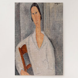 Quebra-cabeça Amedeo Modigliani - Madame Hanka Zborowska Lening