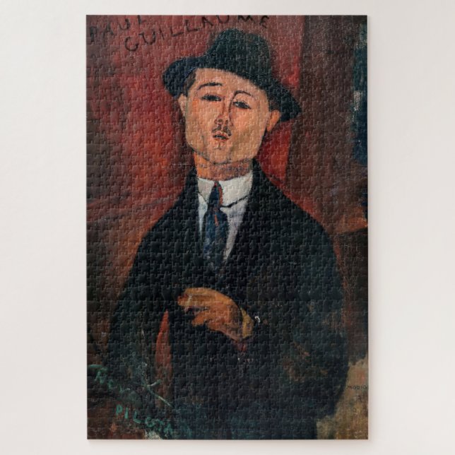 Quebra-cabeça Amedeo Modigliani - Paul Guillaume, Novo Pilota (Vertical)