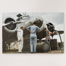 Quebra-cabeça Amelia Earhart Lockheed Modelo 10 Electra 1937 Rem
