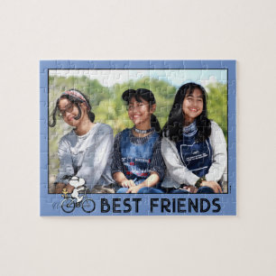 Quebra-cabeça Amendoins   Bicicleta Snoopy & Woodstock