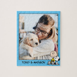 Quebra-cabeça Amendoins Charlie Brown & Snoopy Foto Personaliz
