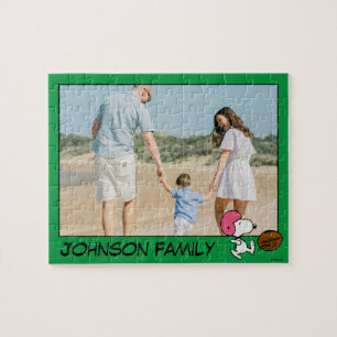 Quebra-cabeça Amendoins   Snoopy Football Kicker