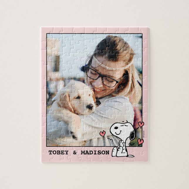 Quebra-cabeça Amendoins | Snoopy Hearts (Vertical)