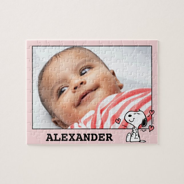 Quebra-cabeça Amendoins | Snoopy Hearts (Horizontal)