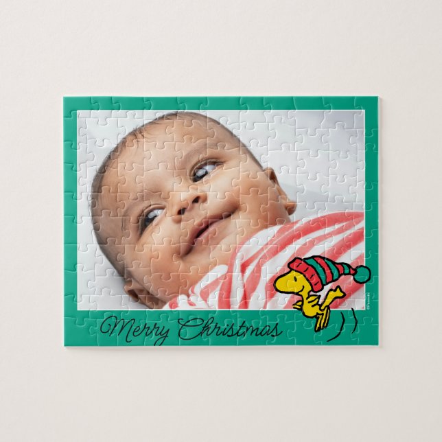 Quebra-cabeça Amendoins | Woodstock Winter Beanie Boné (Horizontal)