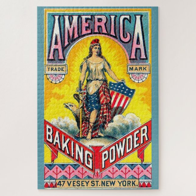 Quebra-cabeça América Baking Powder (Vertical)