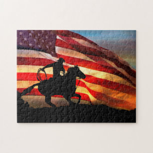 Quebra-cabeça American Cowboy Western