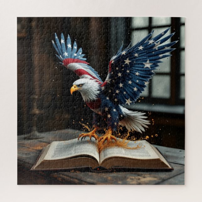 Quebra-cabeça American Freedom Revealed  (Vertical)