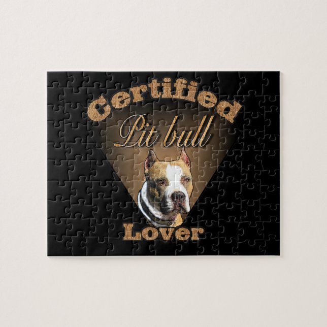 Quebra-cabeça American Pit Bull Terrier Gifts (Horizontal)