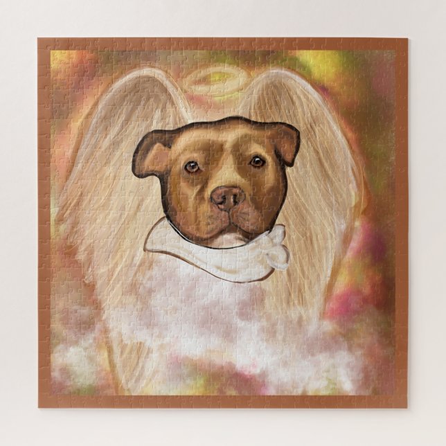 QUEBRA-CABEÇA AMERICANO STAFFORDSHIRE TERRIER (Vertical)