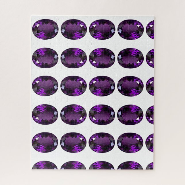 Quebra-cabeça Amethyst Gemstone (Vertical)