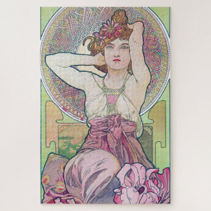 Quebra-cabeça Ametist (Quatro Joias), Alphonse Mucha