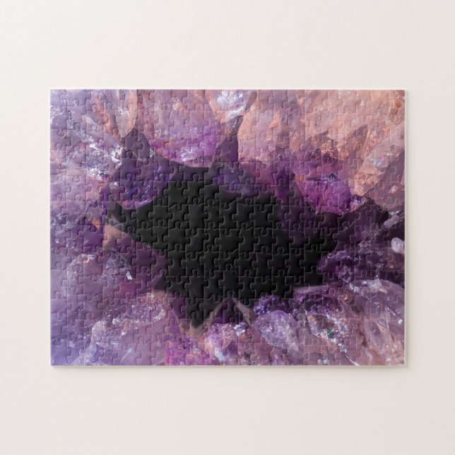 Quebra-cabeça Ametist roxo (Horizontal)