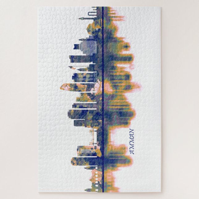 Quebra-cabeça Amman Skyline (Vertical)