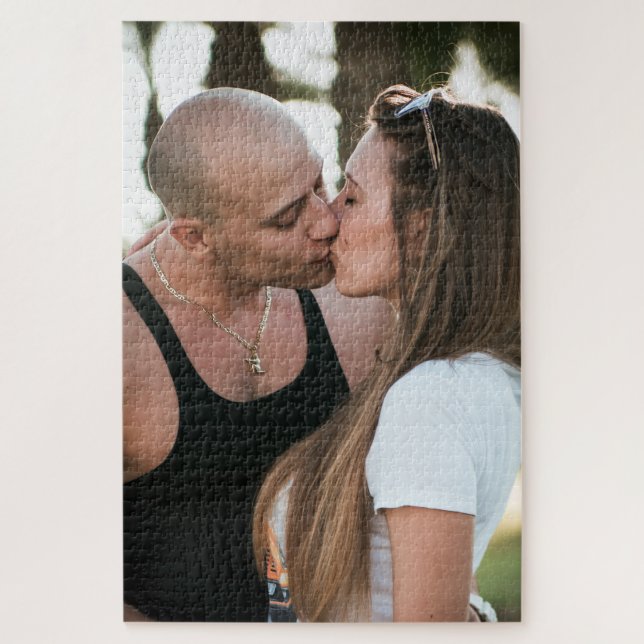 Quebra-cabeça Amo-te, casal (Vertical)