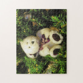 Quebra-cabeça Amo-te Urso numa árvore