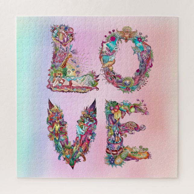 QUEBRA-CABEÇA AMOR (Vertical)