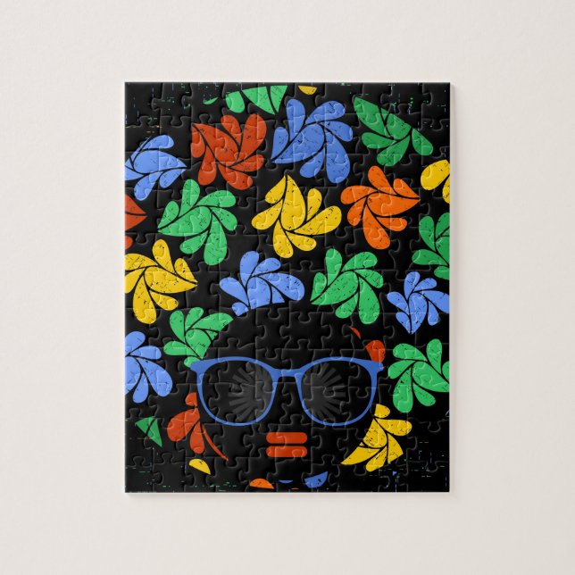 Quebra-cabeça Amor Afro Colorido (Vertical)