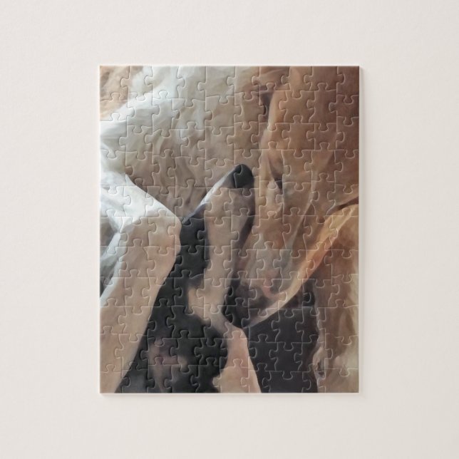 Quebra-cabeça Amor Borzoi (Vertical)