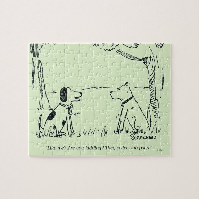 Quebra-cabeça Amor De Cão (Horizontal)