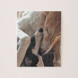 Quebra-cabeça Amor do Borzoi