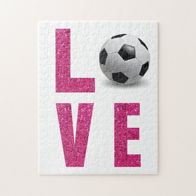 Quebra-cabeça Amor Futebol (Vertical)