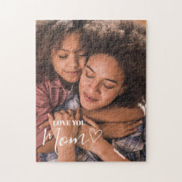 Quebra-cabeça Amor Personalizado Foto Da Mãe