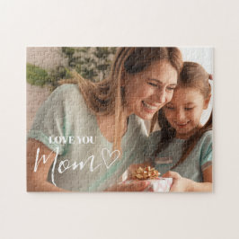 Quebra-cabeça Amor Personalizado Foto Da Mãe