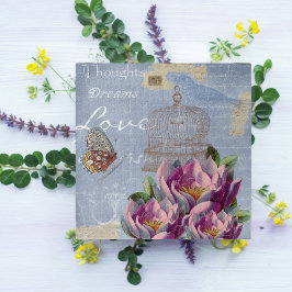 Quebra-cabeça Amor vitoriano pensa sonhar gaiola de pássaros