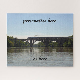 Quebra-cabeça Amtrack Train Crossing Rappahannock River