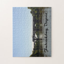 Quebra-cabeça Amtrack Train Crossing Rappahannock River