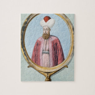 Quebra-cabeça Amurath (Murad) I (1319-89), sultão 1359-89, de
