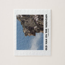 Quebra-cabeça Ancião na montanha (ilusão óptica)