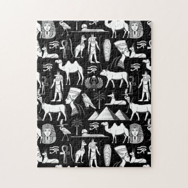 Quebra-cabeça Ancient Egypt Hieroglyphic Symbol Pattern      (Vertical)