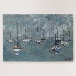 Quebra-cabeça Ancorado e no resto 20x30 polegadas