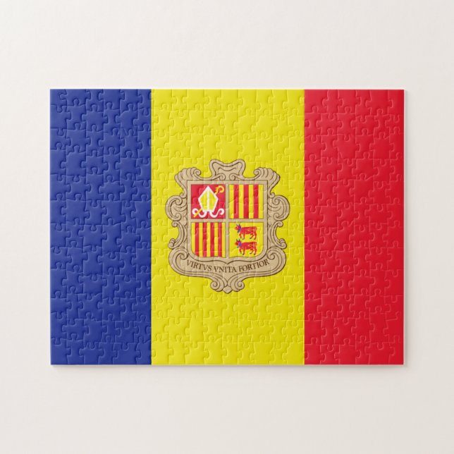 Quebra-cabeça andorra (Horizontal)