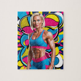 Quebra-cabeça Androide feminino