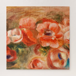 Quebra-cabeça Anêmonas por pintura impressionista de Renoir