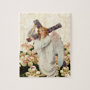 Quebra-cabeça Angel Carrying A Cross