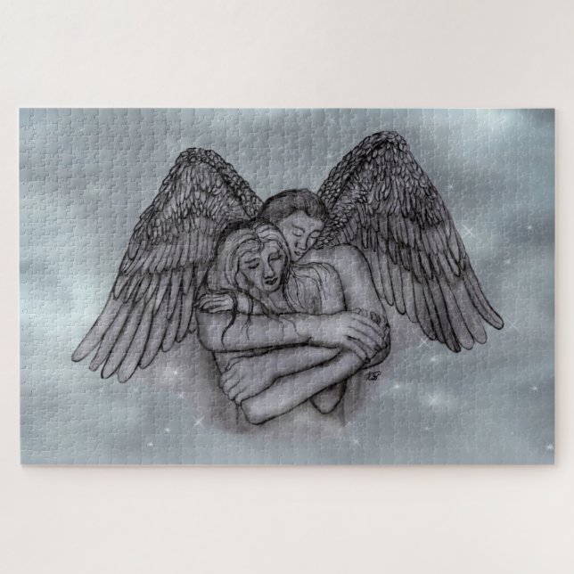 Quebra-cabeça Angel Eros no Amor (Horizontal)