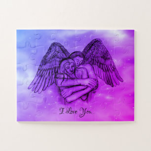 Quebra-cabeça Angel Eros no Amor, eu te amo