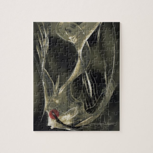 Quebra-cabeça Angel Fish (Vertical)