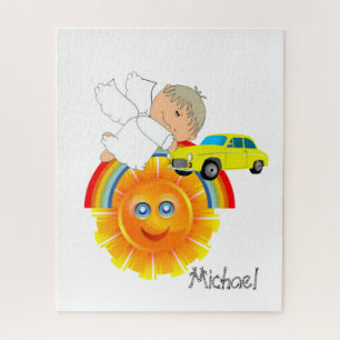 Quebra-cabeça Angel Sun Rainbow Cars