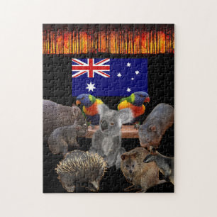 Quebra-cabeça Animais Ameaçados da Austrália