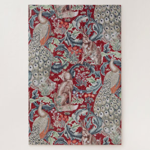 Quebra-cabeça Animais da Floresta, William Morris