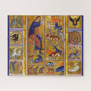 QUEBRA-CABEÇA ANIMAIS DE NOMEAÇÃO DE ADAM,BESTIÁRIO MÉDIO,DERES,