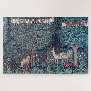 Quebra-cabeça Animais na Floresta, William Morris